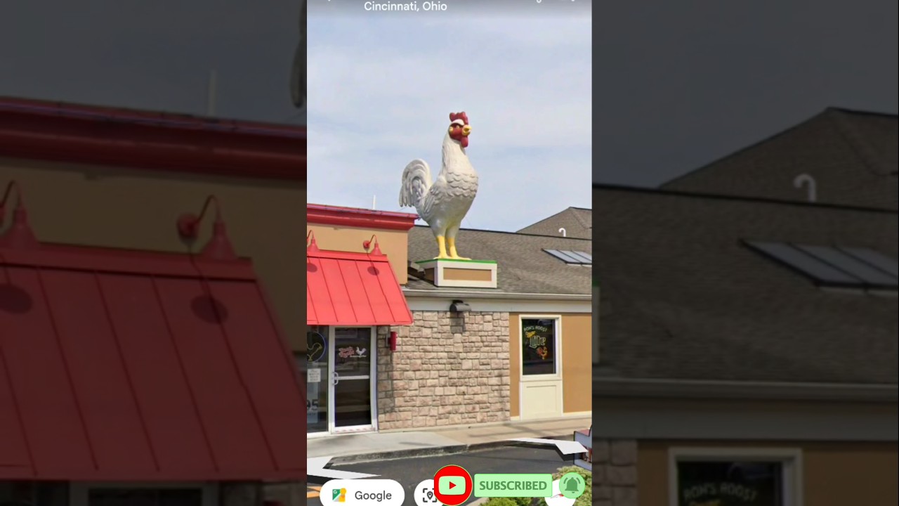 Giant Chicken found on google earth 