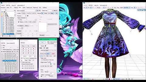 PMXE Tutorial: How to weight skirt to legs