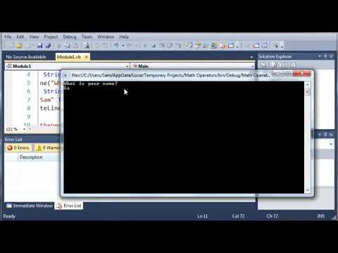 Visual Basic Tutorial   13   If Statement