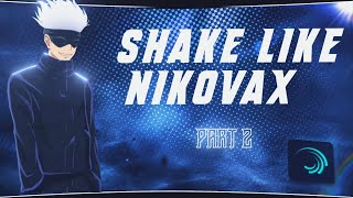 Shake Like Nikovax Tutorial On Alight Motion