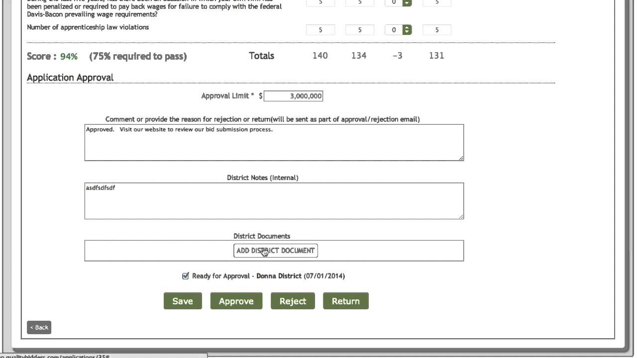 QualityBidders Workflow Video