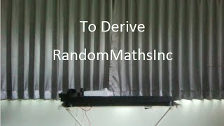 To Derive (A Math parody of New Divide)