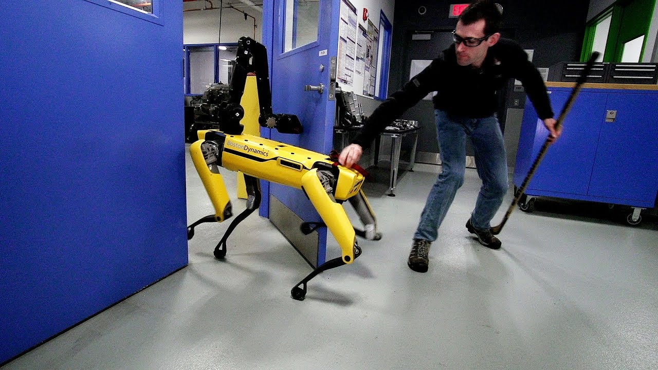 1 000 SpotMini pour 2019 : Boston Dynamics veut que vous adoptiez son chien  robot - Numerama