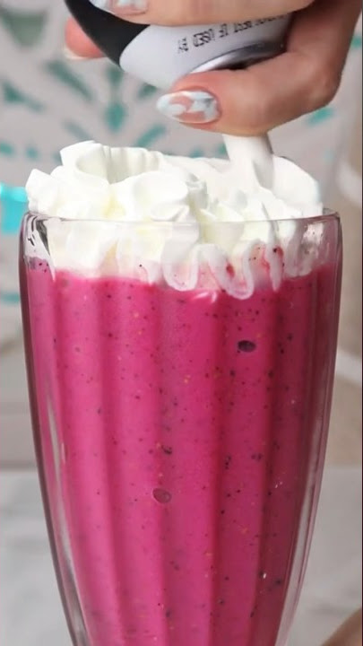 PINK PASSION FRUIT smoothie