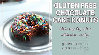 Rich gluten free chocolate cake donuts with a thick glaze will satisfy
your donut cravings, and they’re ready in minutes. for the full
recipe: https://gluten...