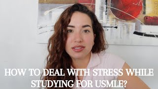 HOW TO DEAL WITH BURNOUT AND STRESS WHILE STUDYING for USMLE STEP 1? | Top 5 Resources I used