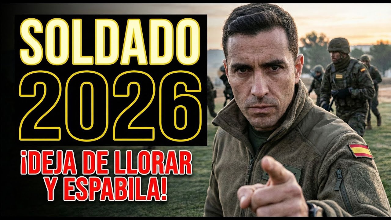 Si quieres ser SOLDADO en 2026 deja de ser un P BEBÉ y PONTE LAS PILAS 