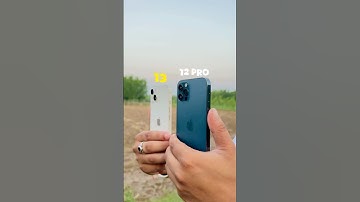 iPhone 13 vs iPhone 12 pro camera test 🔥