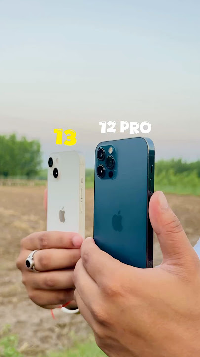 iPhone 13 vs iPhone 12 pro camera test 🔥