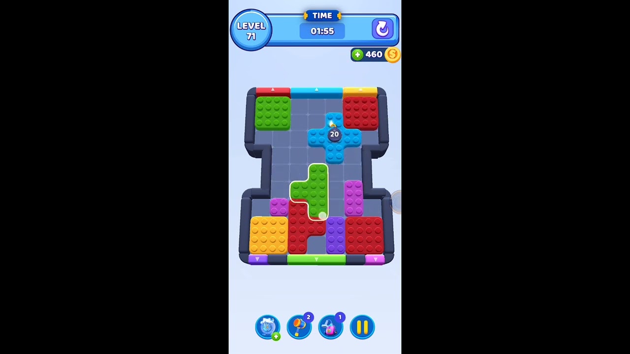 Color Block Jam Level 71 Walkthrough Solution - YouTube