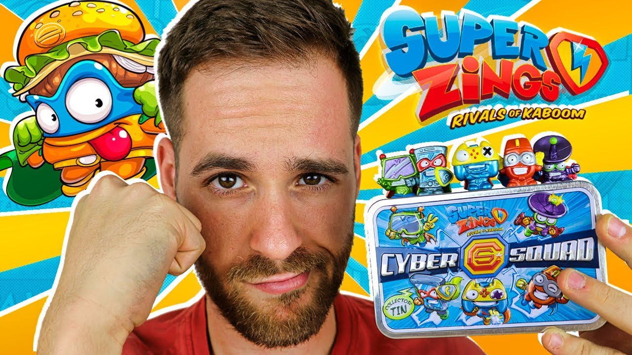 SuperZings Series 2 UNBOXING CAJA CYBER SQUAD | Mega UNBOXING SuperZings en Pe Toys