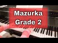 Mazurka by Maria Szymanowska  |  Trinity piano grade 2 2021 - 2023 TCL