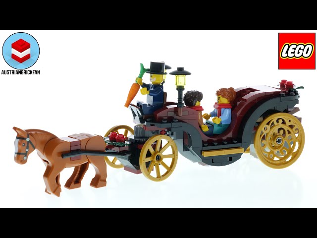 LEGO 40603 Wintertime Carriage Ride – LEGO Speed Build Review