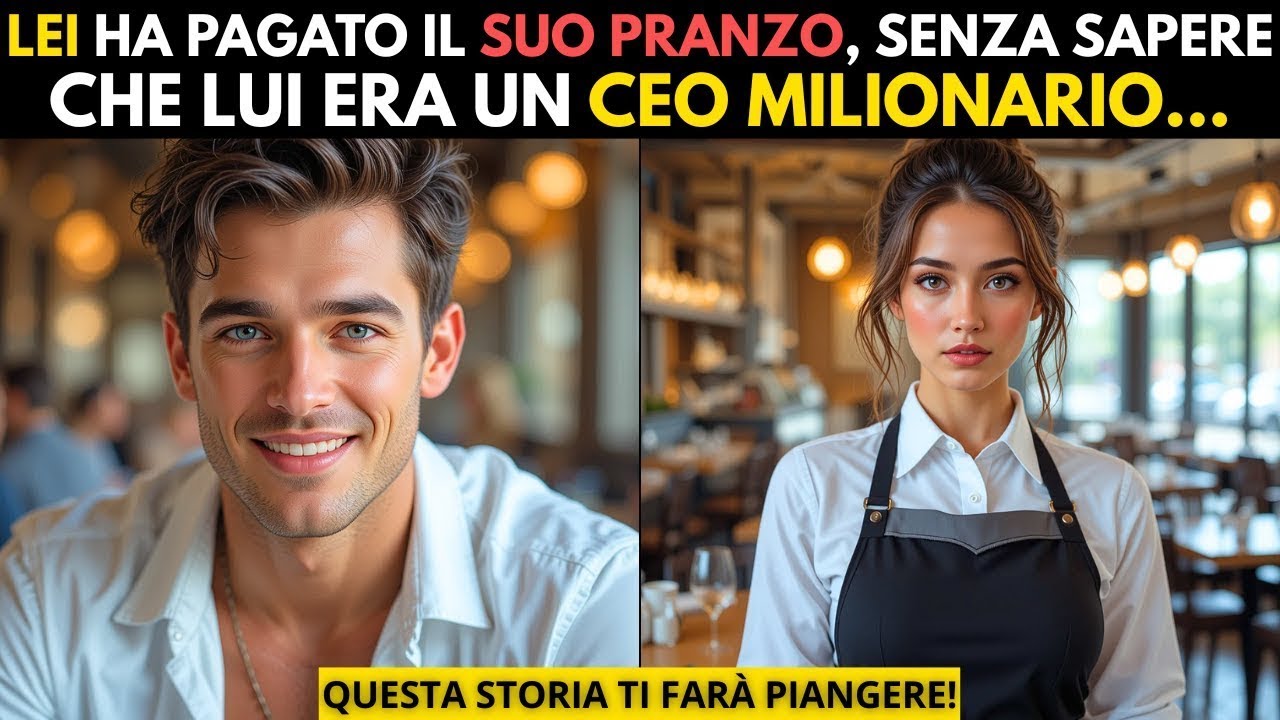 LEI HA PAGATO IL SUO PRANZO, SENZA SAPERE CHE LUI ERA UN CEO MILIONARIO ...