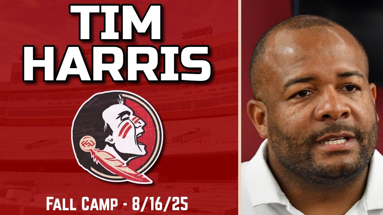 Tim Harris FSU Practice Interview 8-16-25 | Florida State Football | Warchant TV