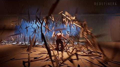 Unreal Engine 5.3 Real-Time Wood Destruction with Chaos & Niagara