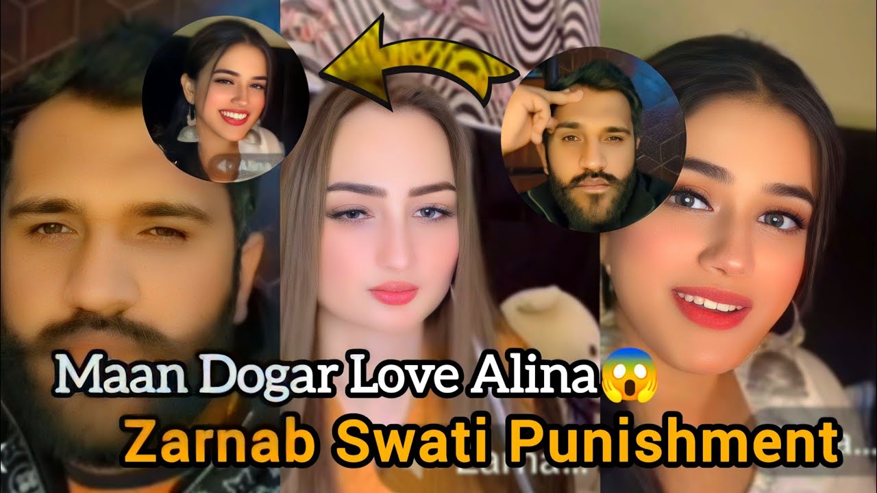 Maan Dogar Love Alina 😱 | Zarnab Punishment | Tiktok Live Match 😂 | Rajab family