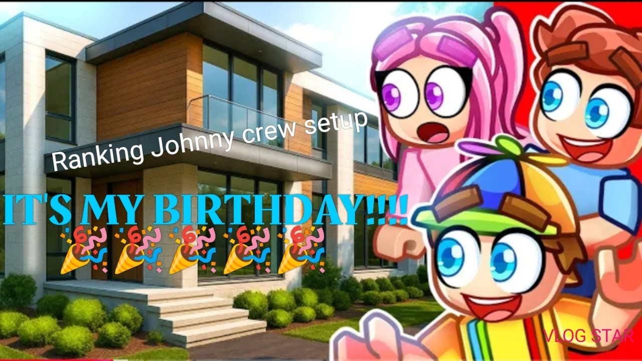 Reacting to Johnny and Marty House tour IRL/Ranking their setup(My birthday🎈🎂)