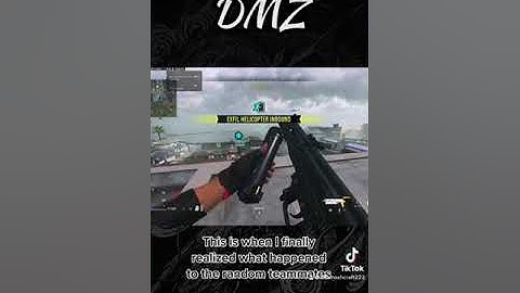 CoD DMZ Rescuing Teammates