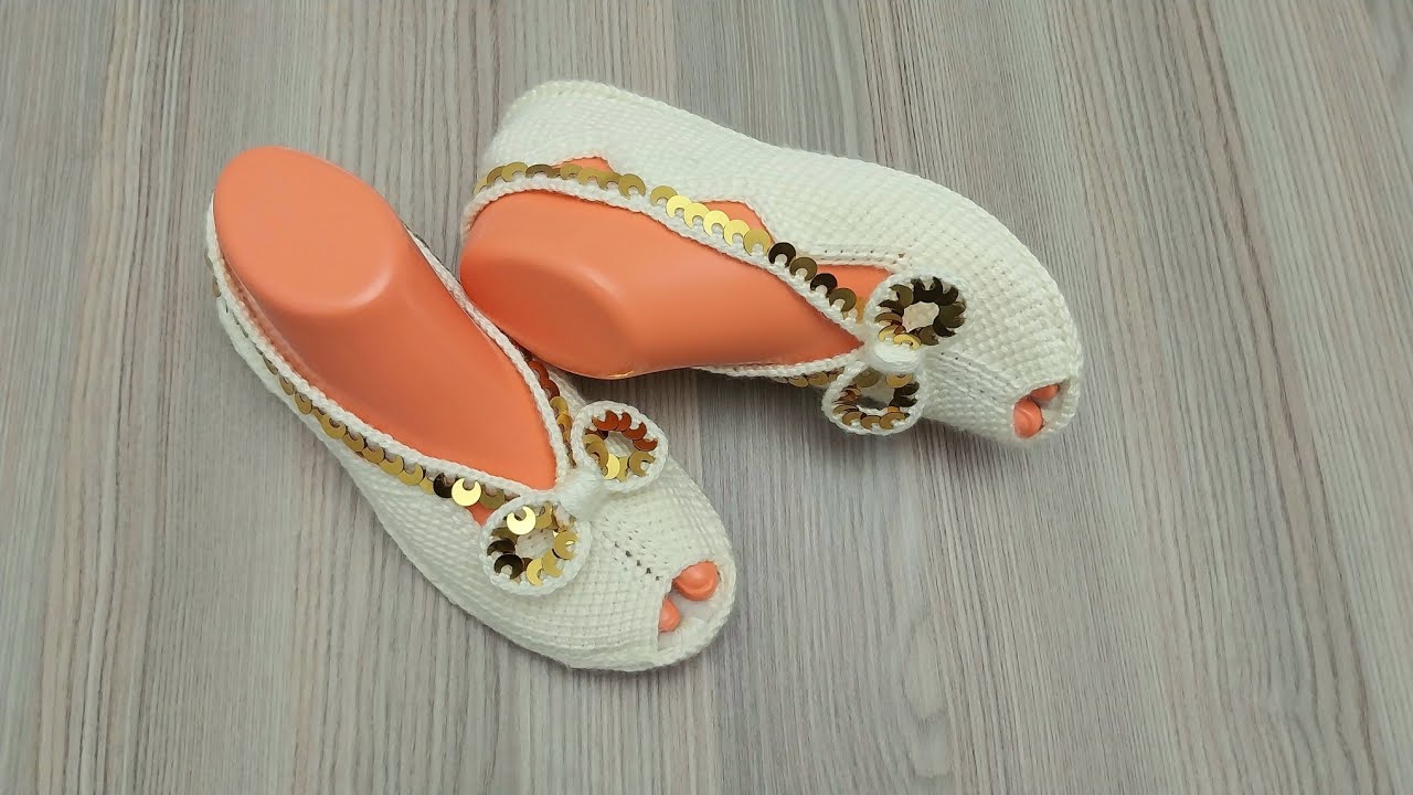 Keçe Tabanlı Tunus İşi Gelin Babeti/Pullu babet