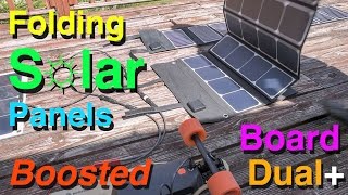 Folding Solar Panels - Boosted Board Backpack Solar - Part 3