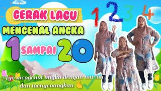 Senam PAUD/ Gerak Lagu Angka 1 Sampai 20 PAUD/TK/RA |Cipt: Om Sinung