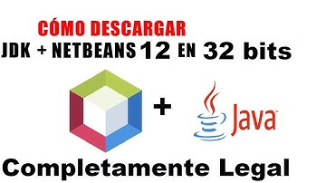 COMO INSTALAR JDK 1.8 Y APACHE NETBEANS IDE 12 PARA 32 BITS Completamente legal, sin mega