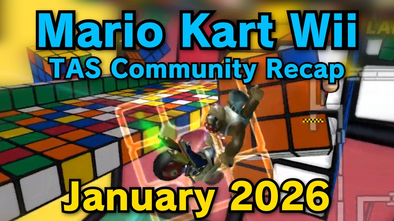 Mario Kart Wii — итоги сообщества TAS — январь 2026 г.