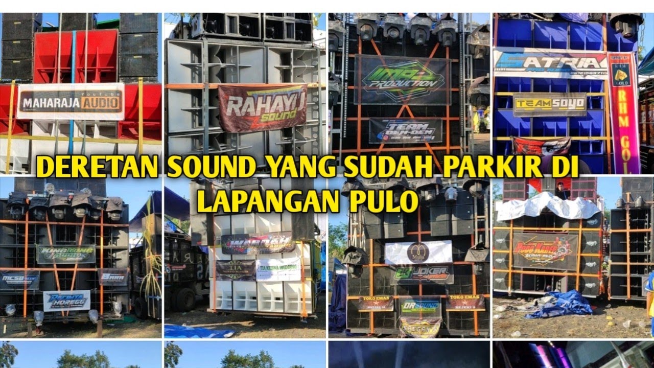 daftar hadir sound system karnaval desa PULO kec Tempeh lumajang
