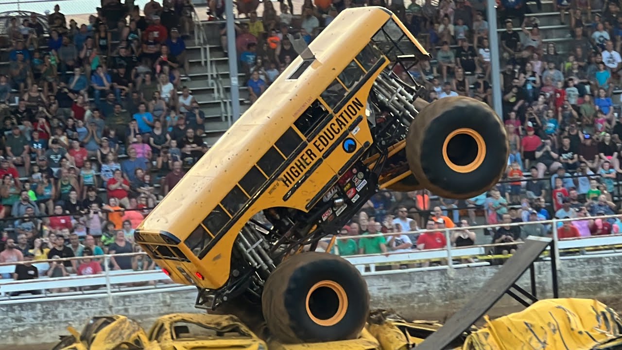 Evansville Summer Smash Monster Truck Event Indiana 2022 Show 1 YouTube