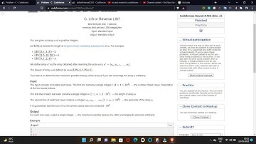C. LIS or Reverse LIS? | Codeforces Round #793 (Div. 2) | hindi | Solution