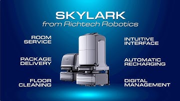 Skylark Room Service Robot - from Richtech Robotics