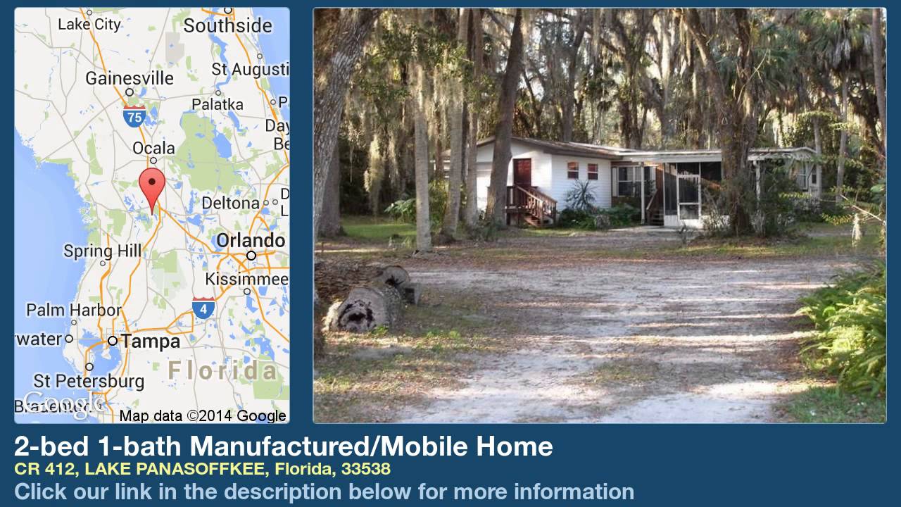 new homes in houston 2-bed 1-bath Manufactured/Mobile Home for Sale in Lake Panasoffkee, Florida on florida-magic.com