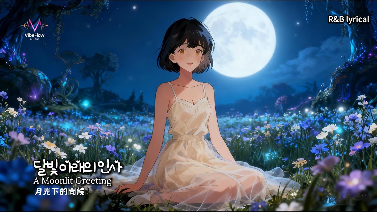 🎧달빛 아래의 인사 | A Moonlit Greeting #K-pop #lyrical #folksong #Chill #R&B #MusicVideo #aimusic
