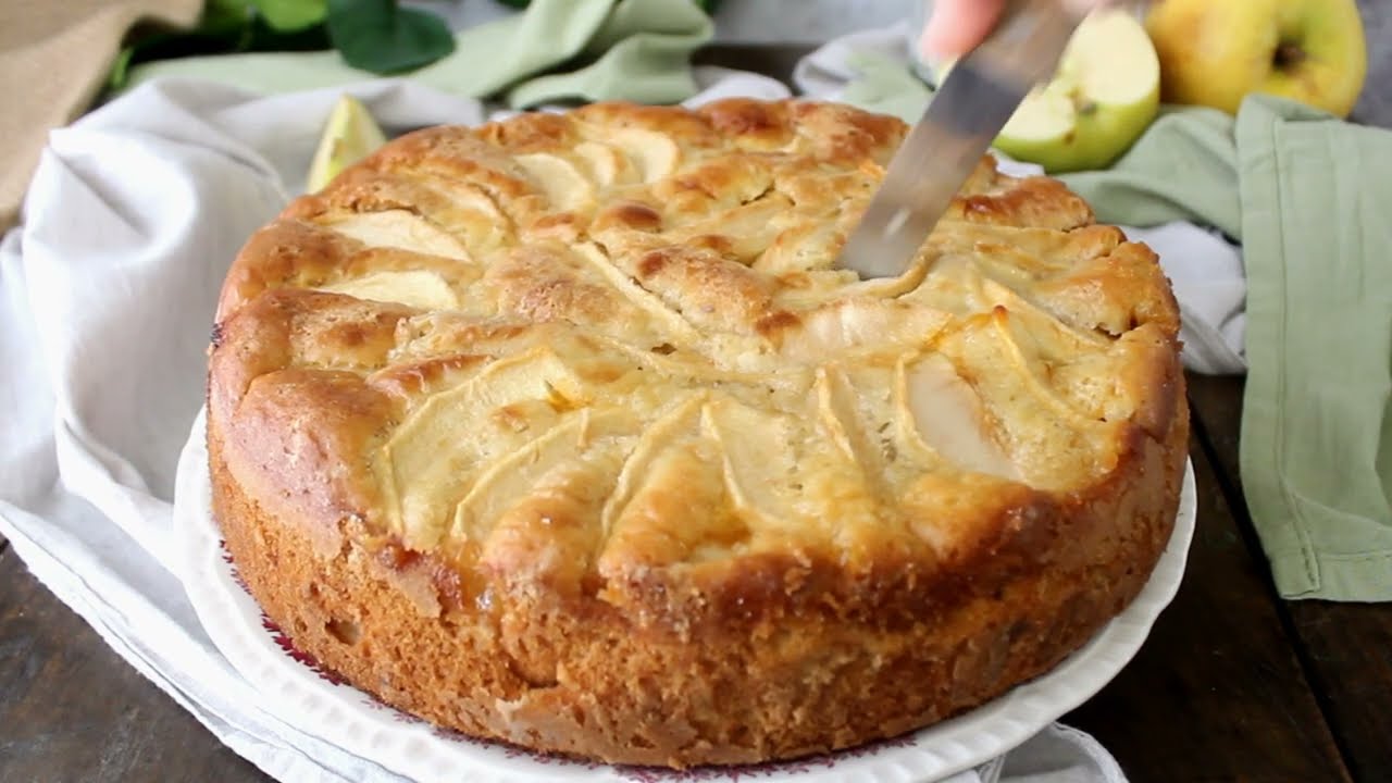 TORTA DI MELE DELLA NONNA alta e sofficissima🍎, devi assolutamente provarla- La cucina di Rita