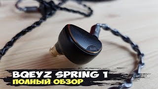 картинка: Наушники BQEYZ Spring 1: взрослый сочный звук
