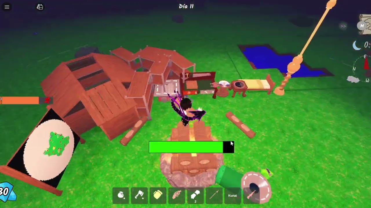 Viendo como es la cueva de 99 noches / #99nightintheforest #roblox #cueva  #murciélago / Dark_Rising