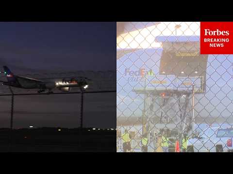 WATCH: Giant Pandas From Chinese Government Touch Down In Atlanta, Georgia En Route To Zoo Atlanta