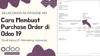 Cara Membuat Purchase Order di Odoo 19