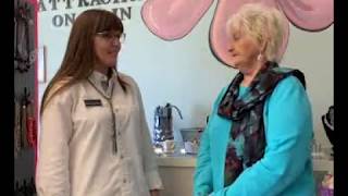 Sharlan Kozak interviews Patsy Kelly, Owner of Patsy's Attractions on Main in Fountain Inn, SC