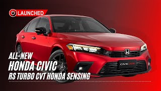 All-New 2022 Honda Civic Rs Turbo Cvt Sensing - Ignitionph