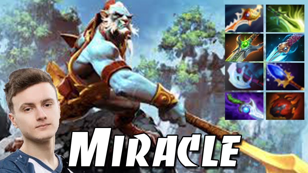 MIRACLE Phantom Lancer - Pro Gameplay - Dota 2 - WHAT A GAME! - YouTube