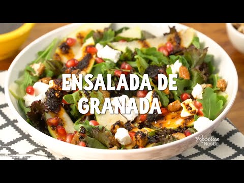 Video: Cómo Hacer Una Ensalada De Pulsera De Granada