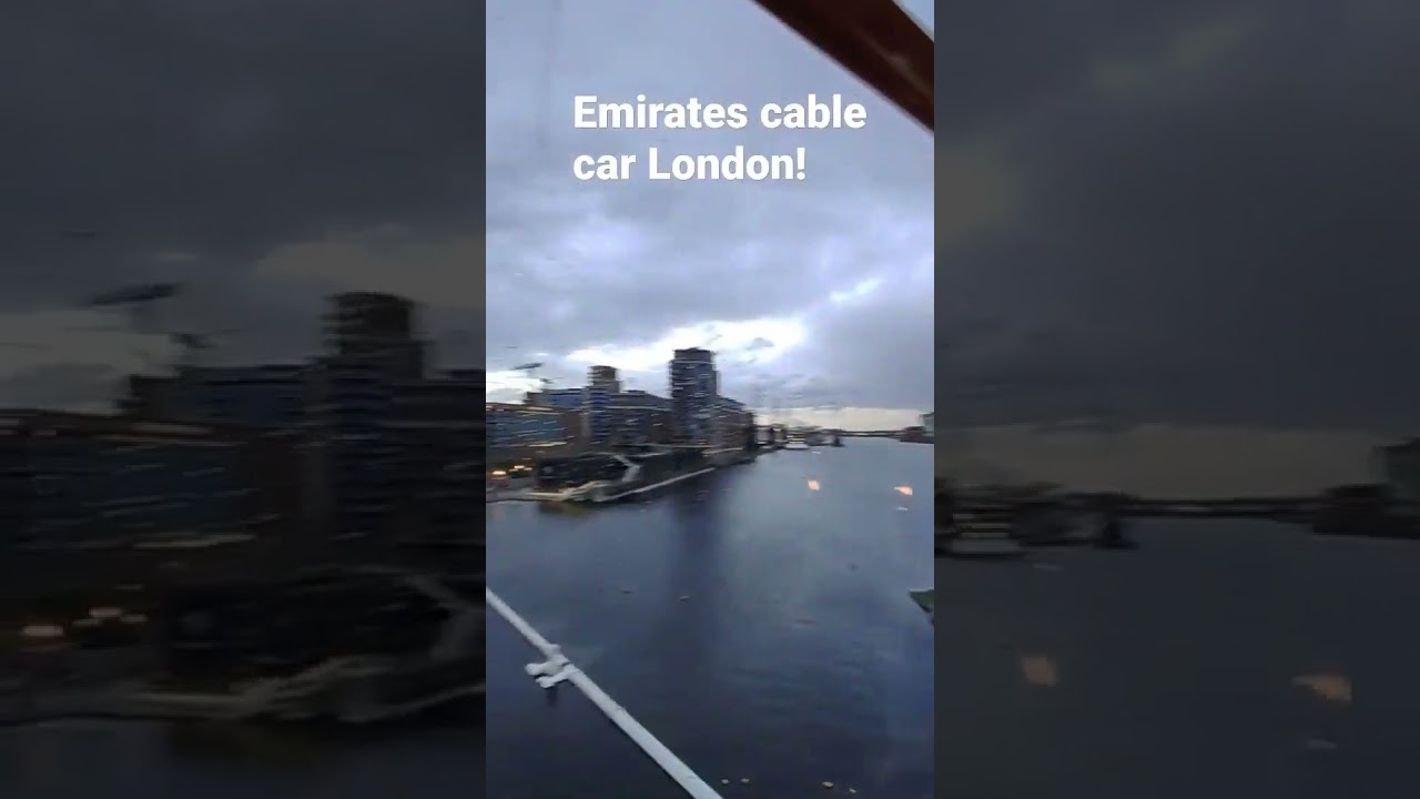 London Emirates cable car!