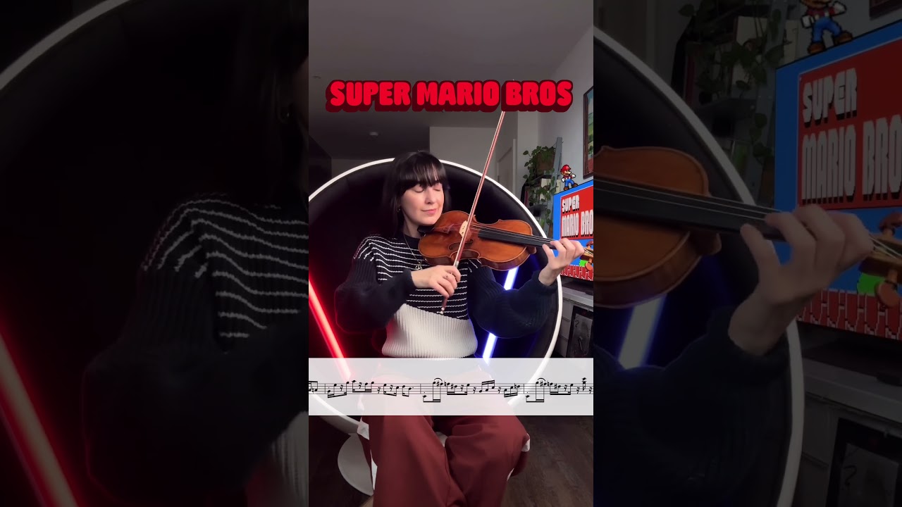 Super Mario Bros. Theme Tune Violin Cover