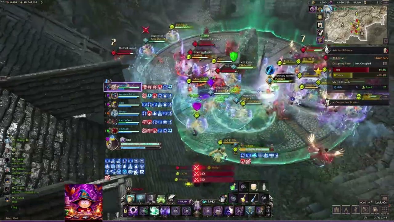 TnL - RDCL Oracle Healer - Insanity Wargame - Spin Party Having Fun - Adentus