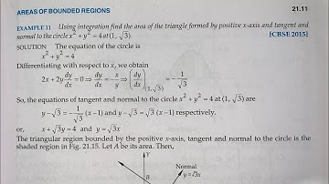 AREAS OF BOUNDED REGIONS EX 20.1 Example 8 TO 14 SOLUTIONS OF CHAPTER 20 CLASS 12 RD SHARMA (PART2)