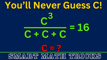 Can You Solve This Math Olympiad Algebra Puzzle? | Find C | Mind-Blowing Algebra Simplification