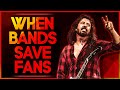 When Bands Stopped Shows To Save Fans