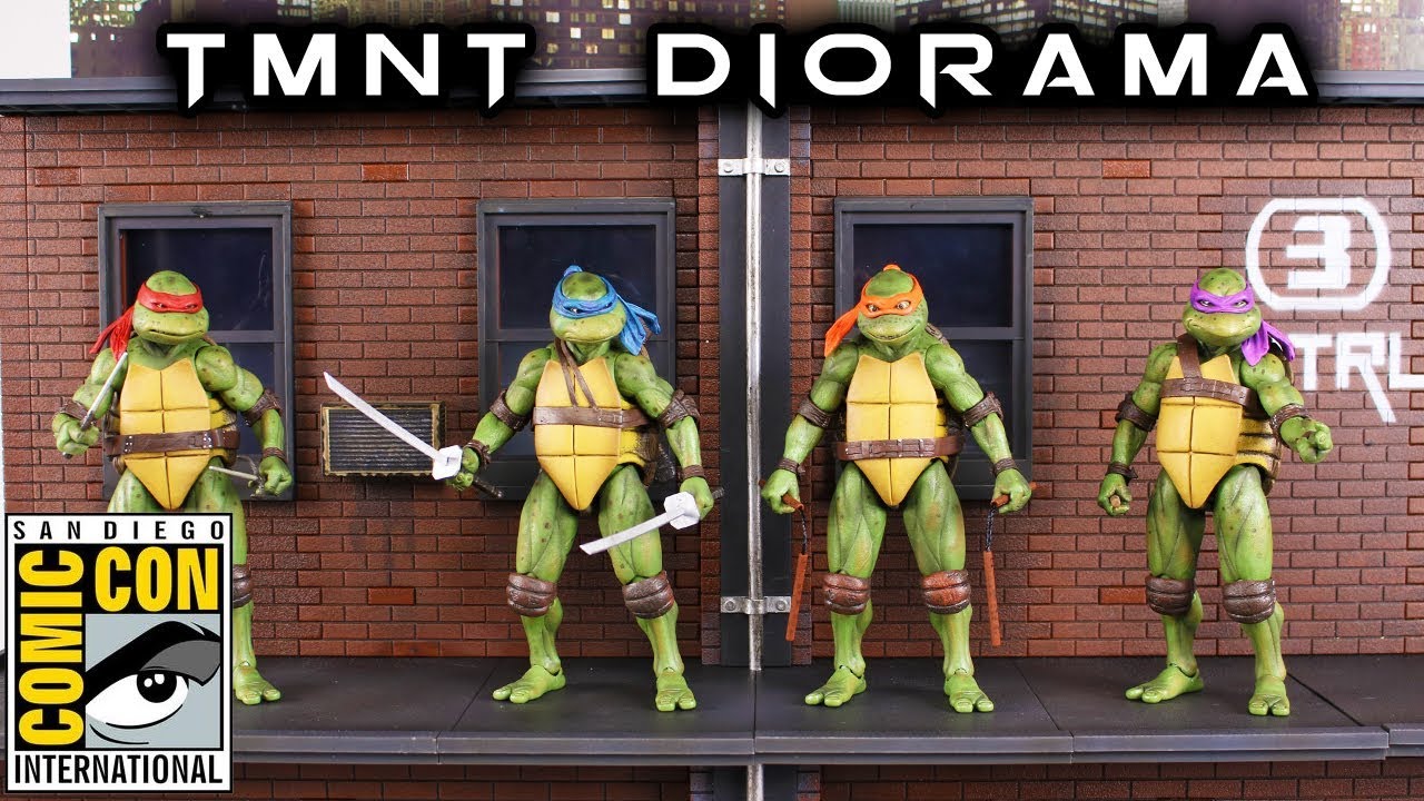 neca tmnt sdcc 2018